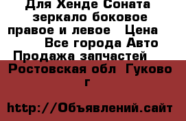 Для Хенде Соната2 зеркало боковое правое и левое › Цена ­ 1 400 - Все города Авто » Продажа запчастей   . Ростовская обл.,Гуково г.